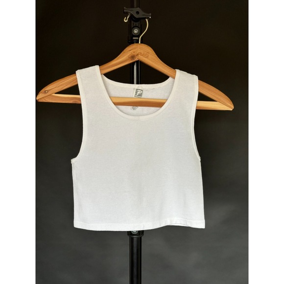 Paris Accessories, Inc. Tops - Vintage Paris Accessories, Inc Women's Tank Top XL Paris Vintage Fashion White